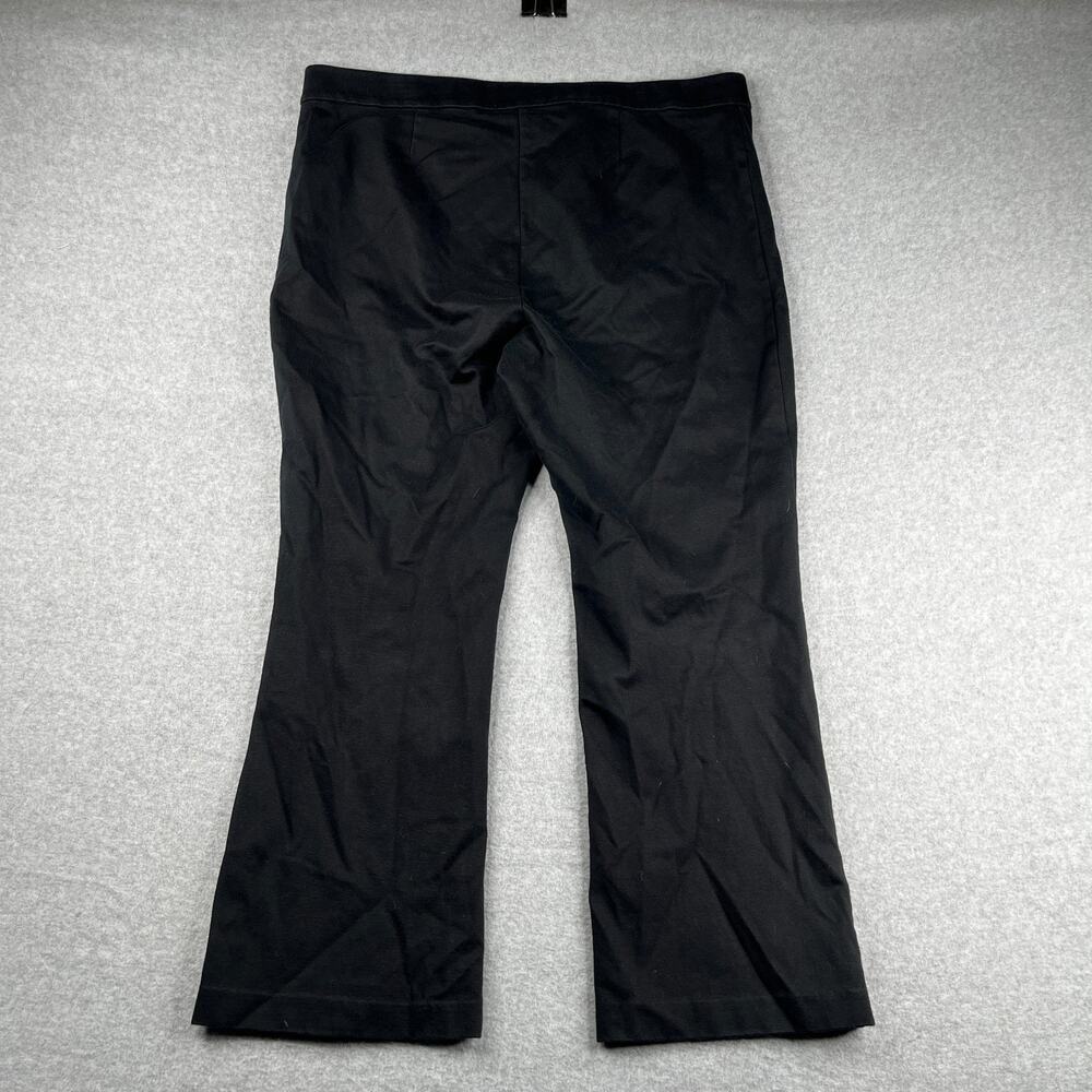J Jill Cotton Ponte Pants Elastic Casual Classic Womens Large Stretch - Picture 9 of 10